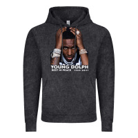 Vintage Black Rest in Peace Young Dolph Vintage Hoodie - artisFamous