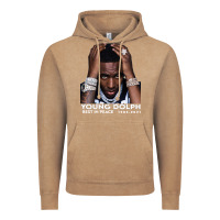 Vintage Coffee Rest in Peace Young Dolph Vintage Hoodie - artisFamous