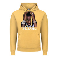 Vintage Mustard Rest in Peace Young Dolph Vintage Hoodie - artisFamous