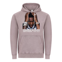 Vintage Zinc Rest in Peace Young Dolph Vintage Hoodie - artisFamous