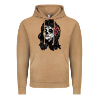 Vintage Camel sugar skull lady Vintage Hoodie - artisFamous