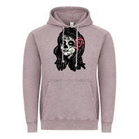 Vintage Zinc sugar skull lady Vintage Hoodie - artisFamous