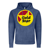 Vintage Denim Gold Star Chili Resto Vintage Hoodie - artisFamous