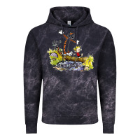 Cloud Black calvin and hobbes bill watterson Vintage Hoodie - artisFamous