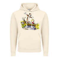 Vintage Artic calvin and hobbes bill watterson Vintage Hoodie - artisFamous