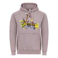 Vintage Zinc calvin and hobbes bill watterson Vintage Hoodie - artisFamous