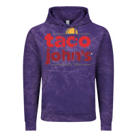 Cloud Purple Taco John's Resto Vintage Hoodie - artisFamous