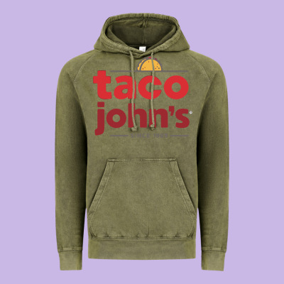 Taco John's Resto Vintage Hoodie Designed By Artisfamous
