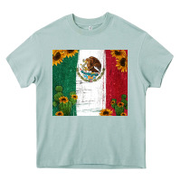 Arona cactus sunflower mexican flag z Heavy Core Tee - Jasminsmagicworld