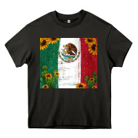 Asphalt cactus sunflower mexican flag z Heavy Core Tee - Jasminsmagicworld