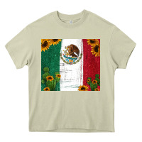 Mossy cactus sunflower mexican flag z Heavy Core Tee - Jasminsmagicworld