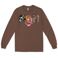 Chestnut mom cow Long Sleeve Tee - CowhideDigitalArt