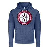 Vintage Denim nmsu seal Vintage Hoodie - artisFamous