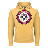 Vintage Mustard nmsu seal Vintage Hoodie - artisFamous