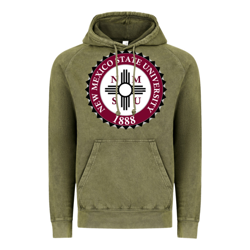 Nmsu Seal Vintage Hoodie by artisFamous | Teevron