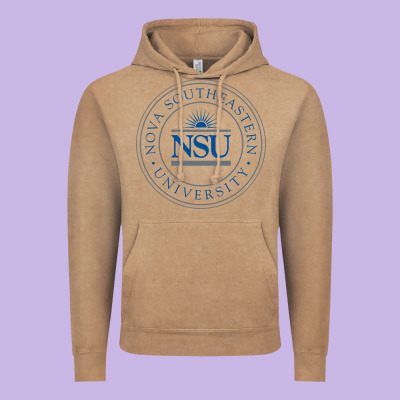 Nova University Vintage Hoodie Designed By Artisfamous