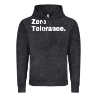 Vintage Black zero tolerance Vintage Hoodie - artisFamous