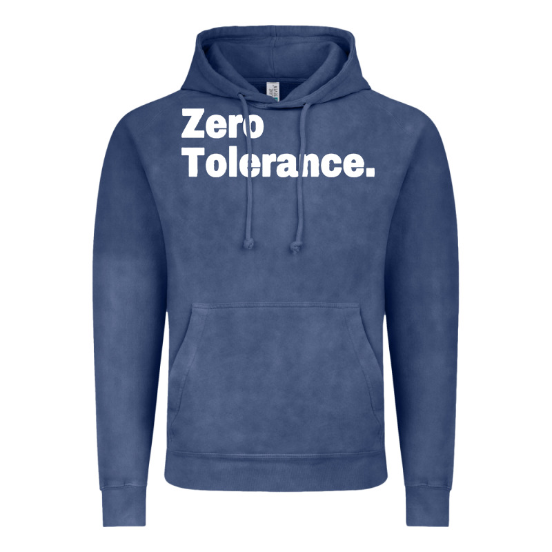 Zero Tolerance Vintage Hoodie by artisFamous | Teevron
