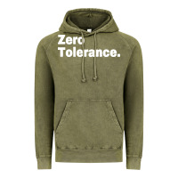 Vintage Olive zero tolerance Vintage Hoodie - artisFamous