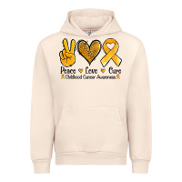 Sandshell peace love cure childhood cancer Urban Hoodie - Jasminsmagicworld
