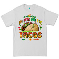 Dove Grey I'm here for the tacos Premium Tee - FaDigitalArtStudio