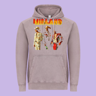 Midland Vintage Hoodie Designed By Artisfamous