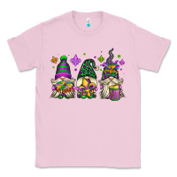 Bubblegum Pink mardi gras gnomes Classic Tee - OliviaCreatesArt
