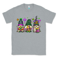 Heather Grey mardi gras gnomes Classic Tee - OliviaCreatesArt