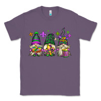Lavender mardi gras gnomes Classic Tee - OliviaCreatesArt