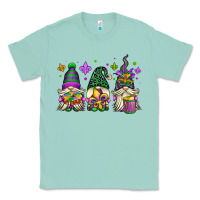 Seafoam mardi gras gnomes Classic Tee - OliviaCreatesArt