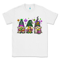 White mardi gras gnomes Classic Tee - OliviaCreatesArt