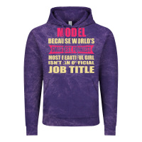 Cloud Purple model funniest isn't a jobtitle Vintage Hoodie - artisFamous