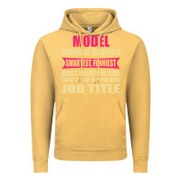 Vintage Mustard model funniest isn't a jobtitle Vintage Hoodie - artisFamous