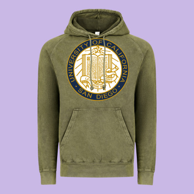 University Of California, San Diego Vintage Hoodie Designed By Artisfamous
