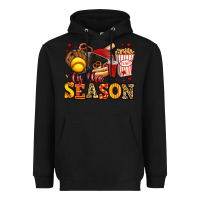 Black tis the season softball Heavyweight Hoodie - Jasminsmagicworld
