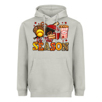 Tis The Season Softball Heavyweight Hoodie | Teevron