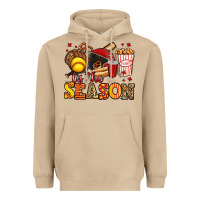 Mushroom tis the season softball Heavyweight Hoodie - Jasminsmagicworld
