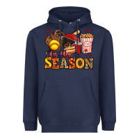 Navy tis the season softball Heavyweight Hoodie - Jasminsmagicworld