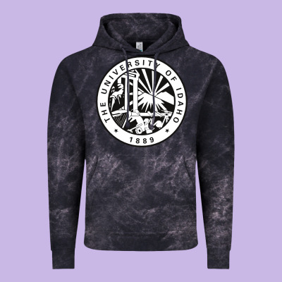 University Of Idaho Vintage Hoodie Designed By Artisfamous
