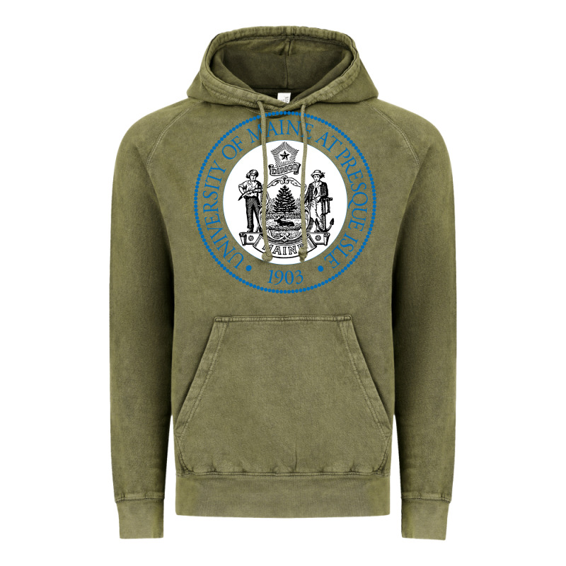 University Of Maine At Presque Isle Vintage Hoodie by artisFamous | Teevron