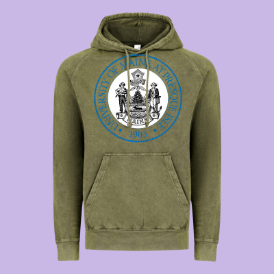 University Of Maine At Presque Isle Vintage Hoodie Designed By Artisfamous