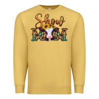 Antique Gold show mom baby cow Premium Sweatshirt - Jasminsmagicworld