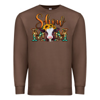 Chestnut show mom baby cow Premium Sweatshirt - Jasminsmagicworld