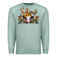 Seafoam show mom baby cow Premium Sweatshirt - Jasminsmagicworld