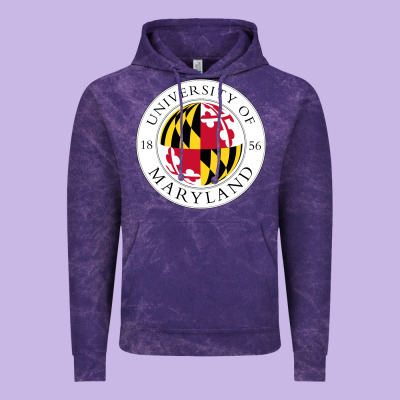 University Of Maryland Vintage Hoodie Designed By Artisfamous