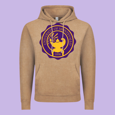 University Of Montevallo Vintage Hoodie Designed By Artisfamous
