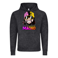 Vintage Black randy wrestler Vintage Hoodie - artisFamous