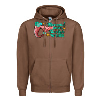 Chestnut mermaid kisses starfish wishes Zipper Hoodie - JahusDesignShop