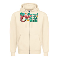 Sandshell mermaid kisses starfish wishes Zipper Hoodie - JahusDesignShop