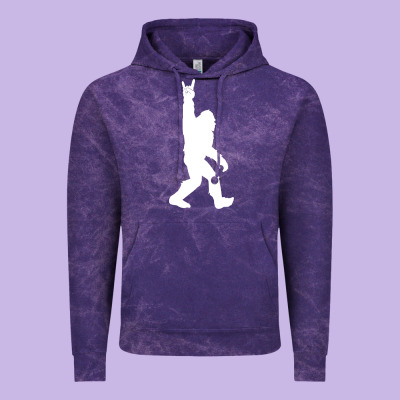 Funny Bigfoot Rock And Roll T Shirt For Sasquatch Believers Vintage Hoodie Designed By Artisfamous